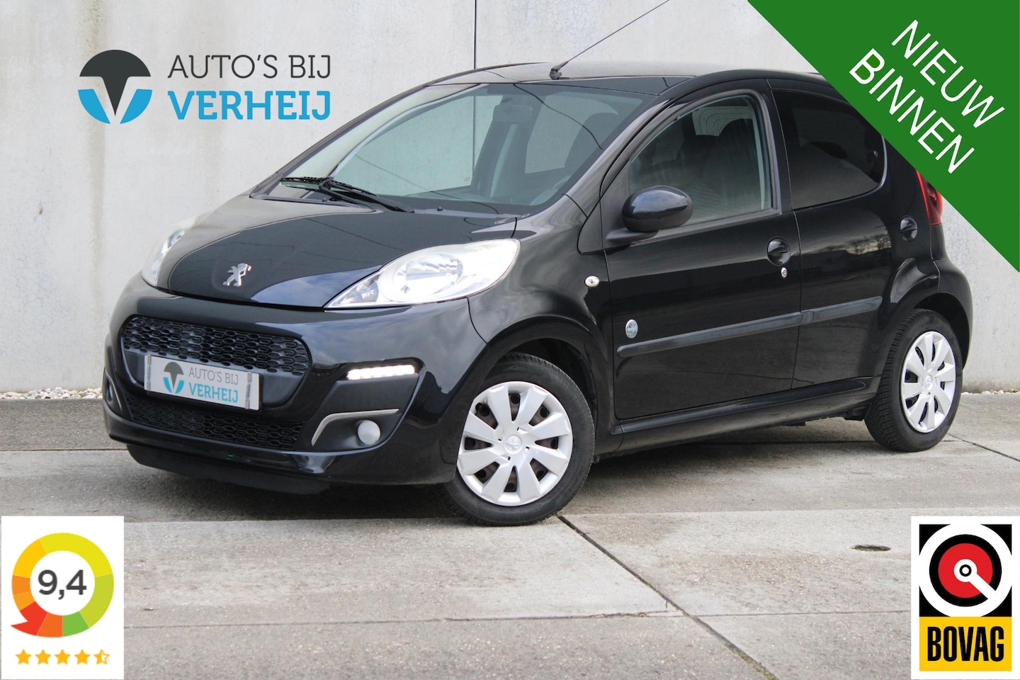 Peugeot 107 - 1.0 Envy / 5-DRS / AIRCO / ACHTERSPOILER / 1e EIGENAAR - AutoWereld.nl