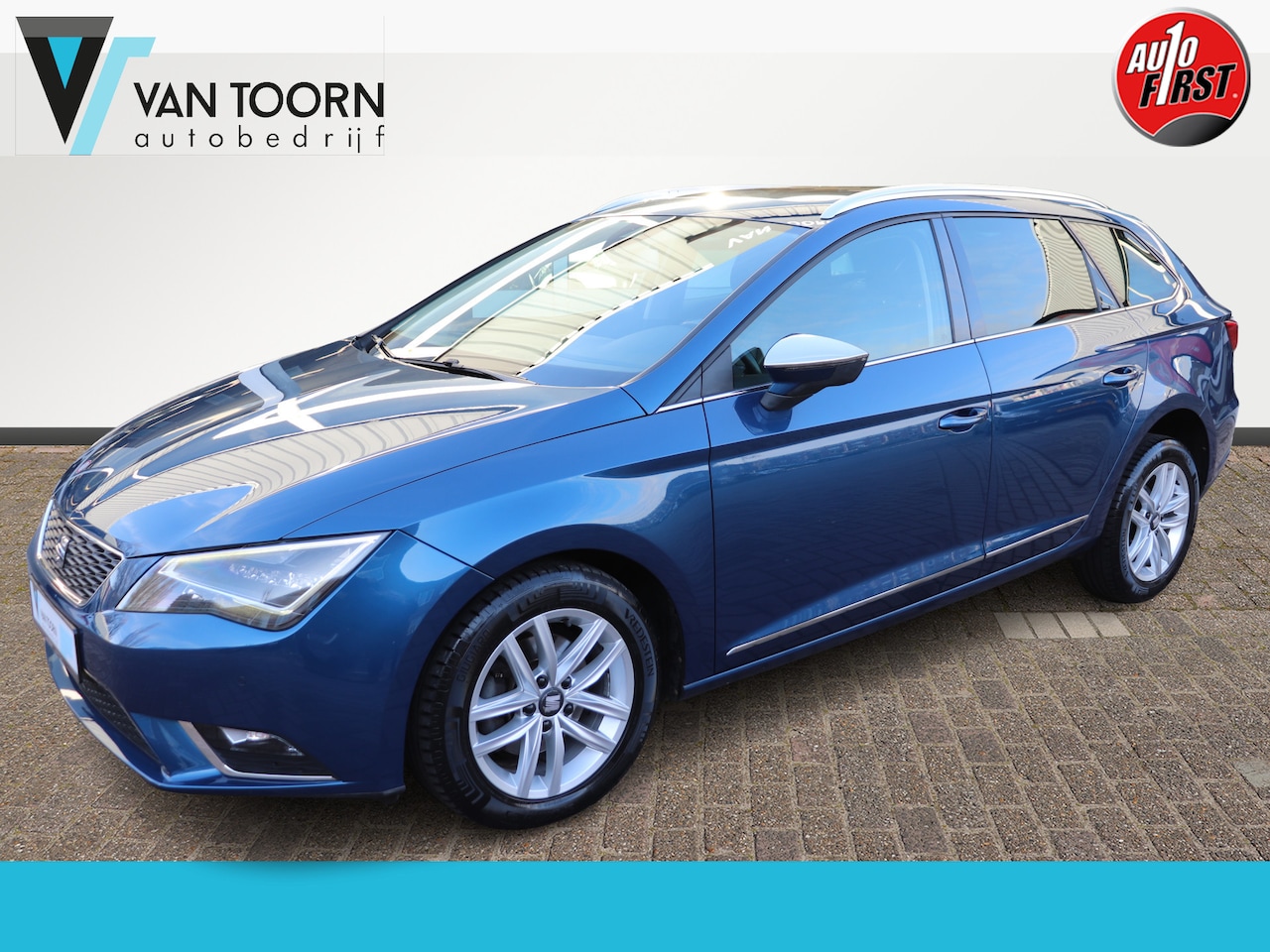 SEAT Leon ST - 1.4 EcoTSI Style Connect Automaat. Panoramadak, leder, afn. trekhaak. - AutoWereld.nl