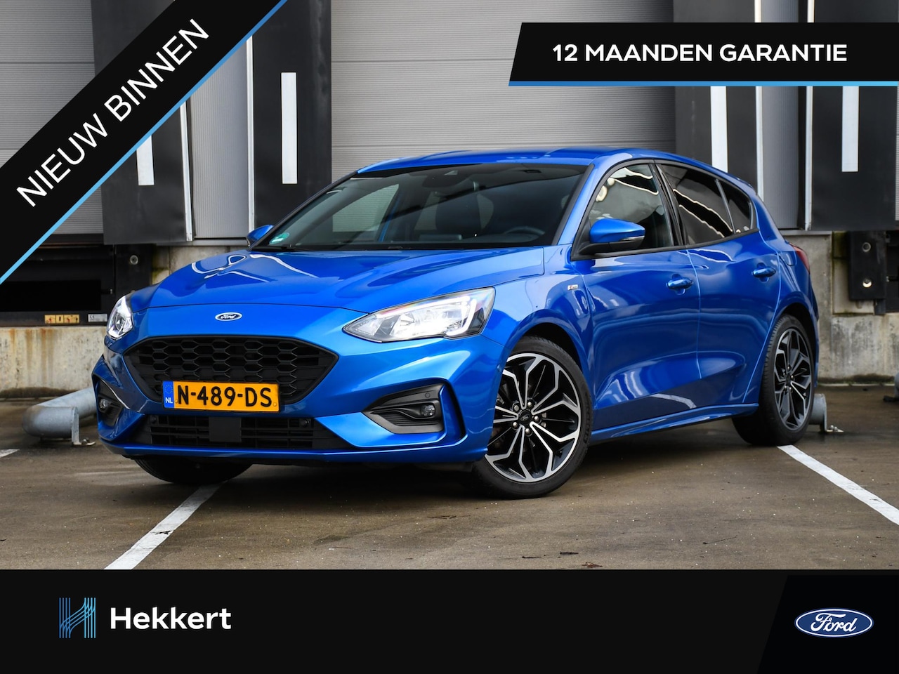 Ford Focus - ST Line Business 1.0 EcoBoost Hybrid 125pk WINTER PACK | 18''LM | ADAPT. CC | PDC + CAM. | - AutoWereld.nl