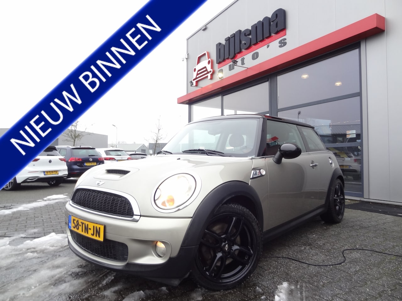 MINI Cooper S - Mini 1.6 | 175PK | NL-AUTO | LEDER | AIRCO | - AutoWereld.nl