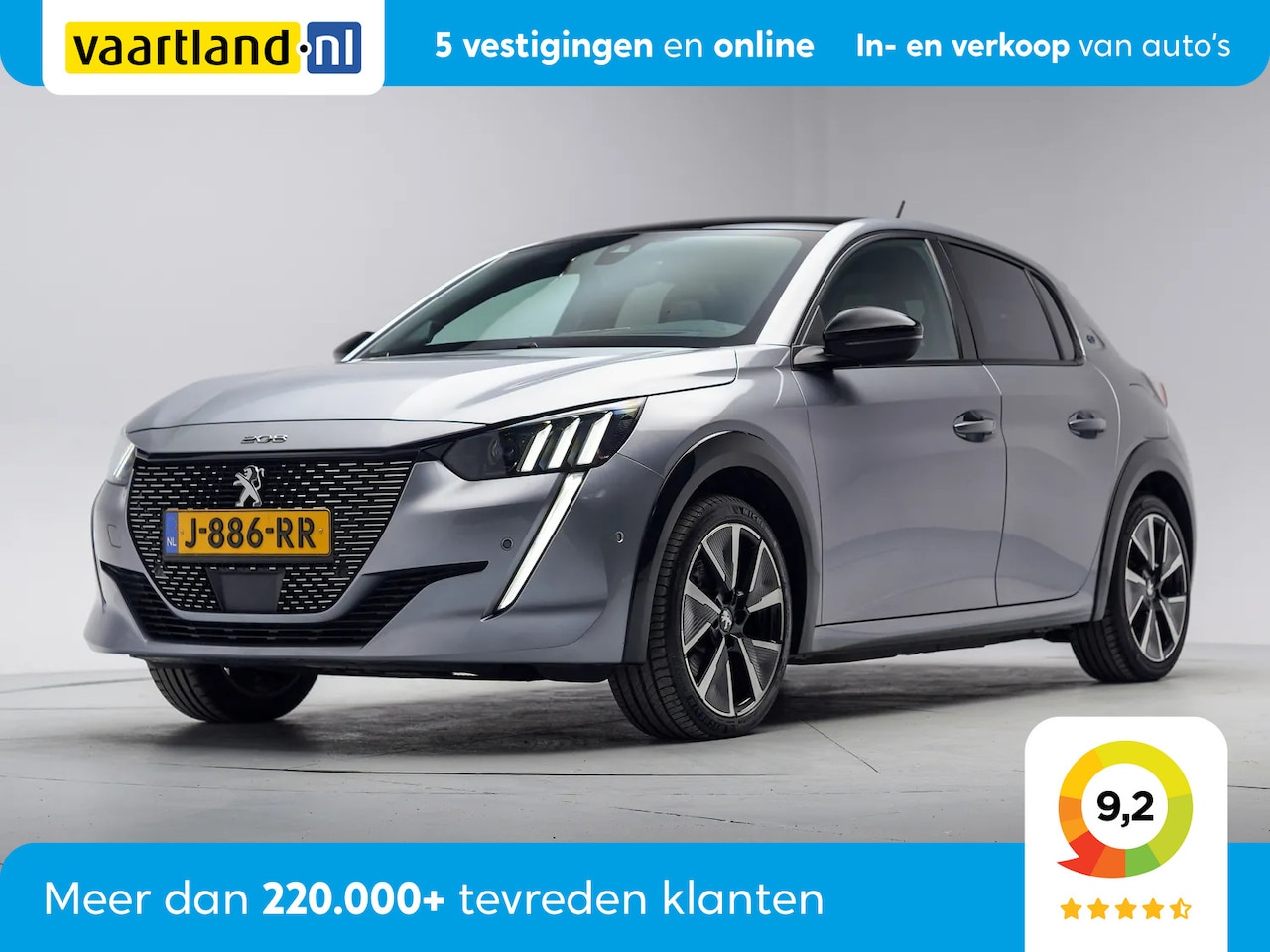Peugeot e-208 - EV GT 350 50 kWh 3 fase [ Panorama Leder/Alcantara LED ] - AutoWereld.nl