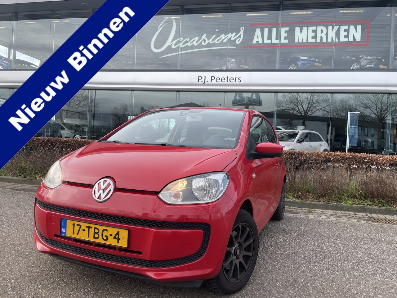 Volkswagen Up! - 1.0 move up! Airco - Radio/Cd speler - Elektrische ramen voor - centrale deurvergrendeling - AutoWereld.nl