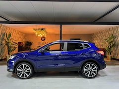 Nissan Qashqai - 1.2 Tekna Garantie Trekhaak Pano Leder Elek Stoelen 360 Camera StoelVW Led Dab Navi Cruise