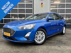 Ford Focus Wagon - 1.0 EcoBoost Hybrid Titanium X Business Stoelverw. trekhaak navi camera