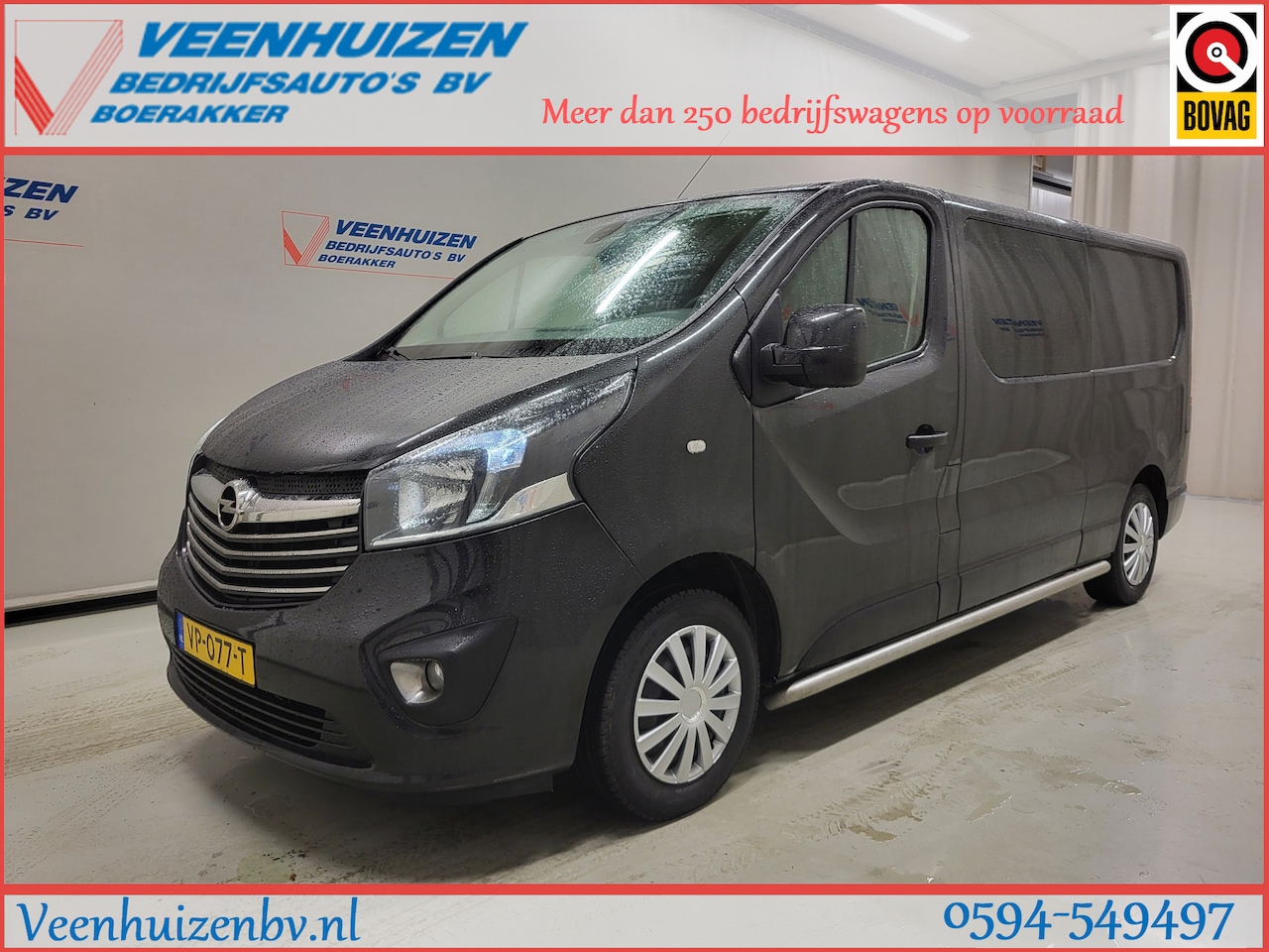 Opel Vivaro - 1.6CDTI L2/H1 Dubbele Cabine! - AutoWereld.nl