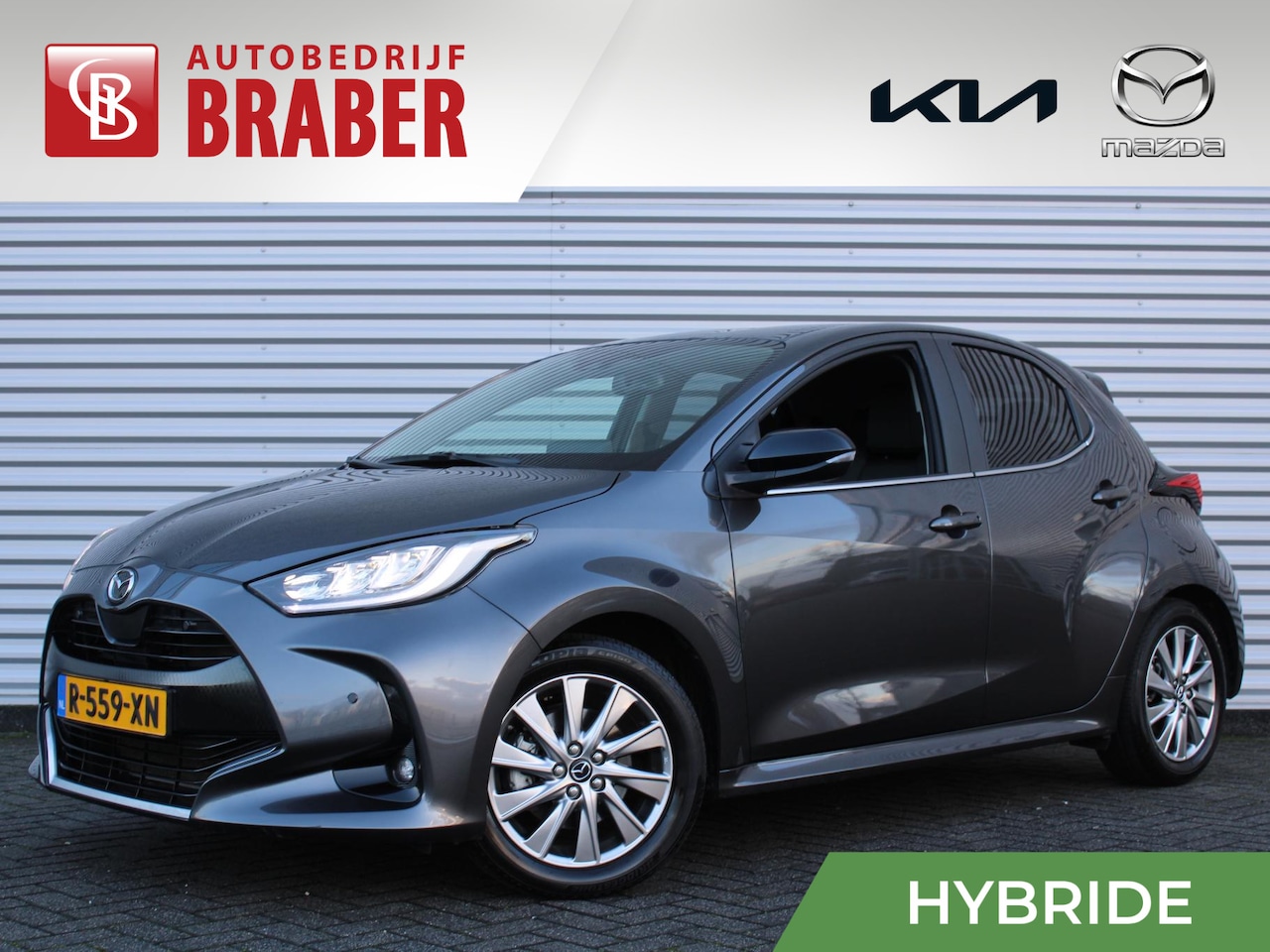 Mazda 2 Hybrid - 1.5 Select | 16" LM | Stoel- & stuurverwarming | HUD | Camera | Dodehoek sensor | Clima | - AutoWereld.nl