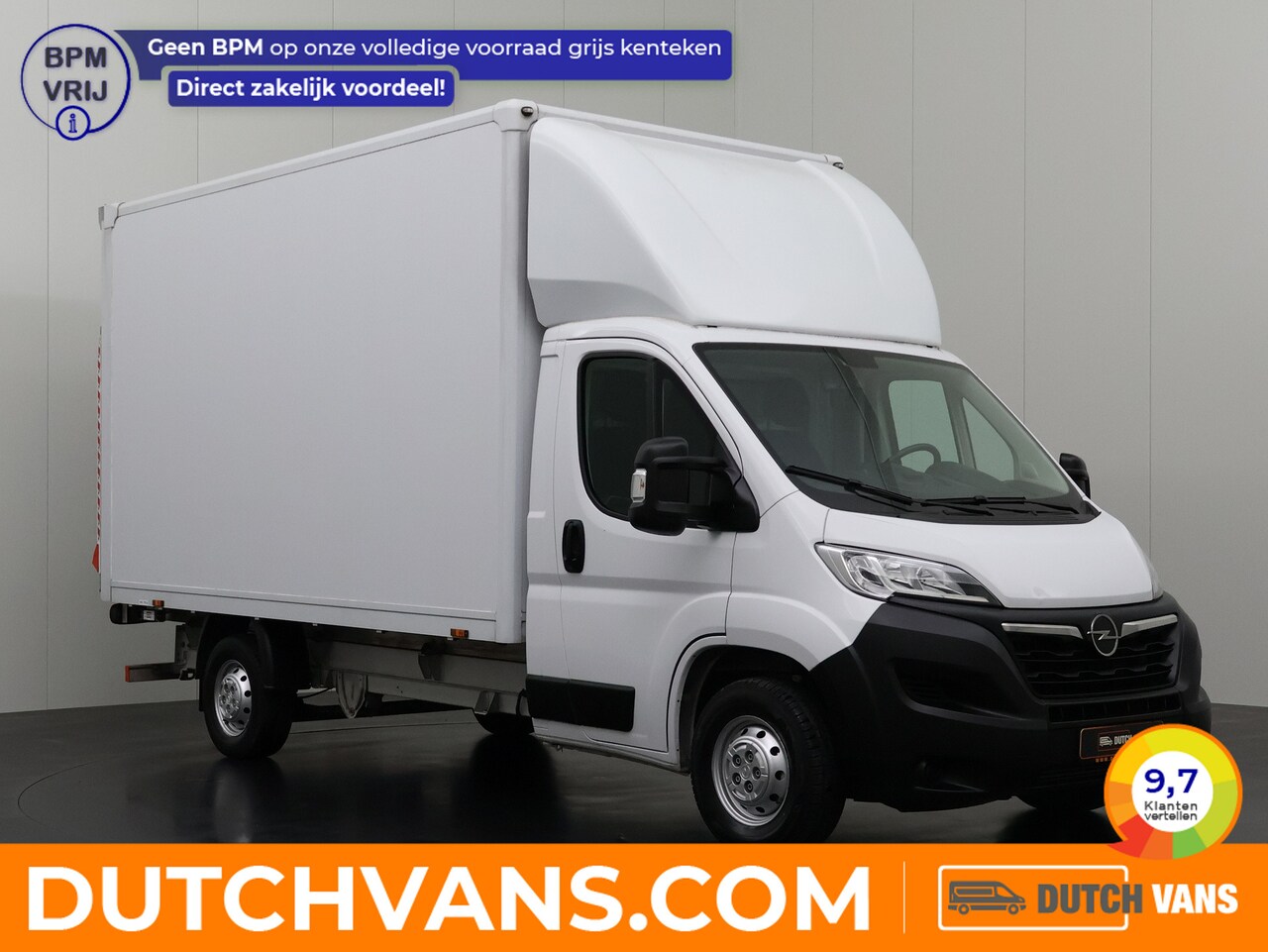 Peugeot Boxer - Opel Movano 2.2HDI 140PK Bakwagen | Laadklep | Apple | Multimedia | Airco | Camera | 3-Per - AutoWereld.nl