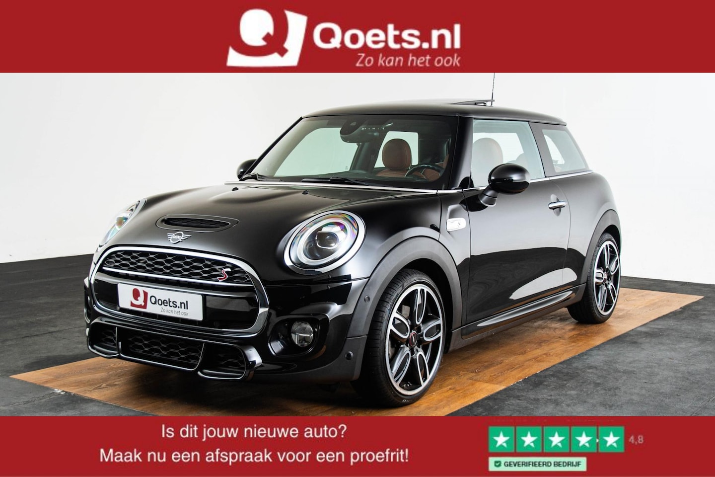MINI Cooper S - Mini 2.0 Panoramadak - Harman Kardon - Head up - Active Cruise Control - Comfort Access - - AutoWereld.nl