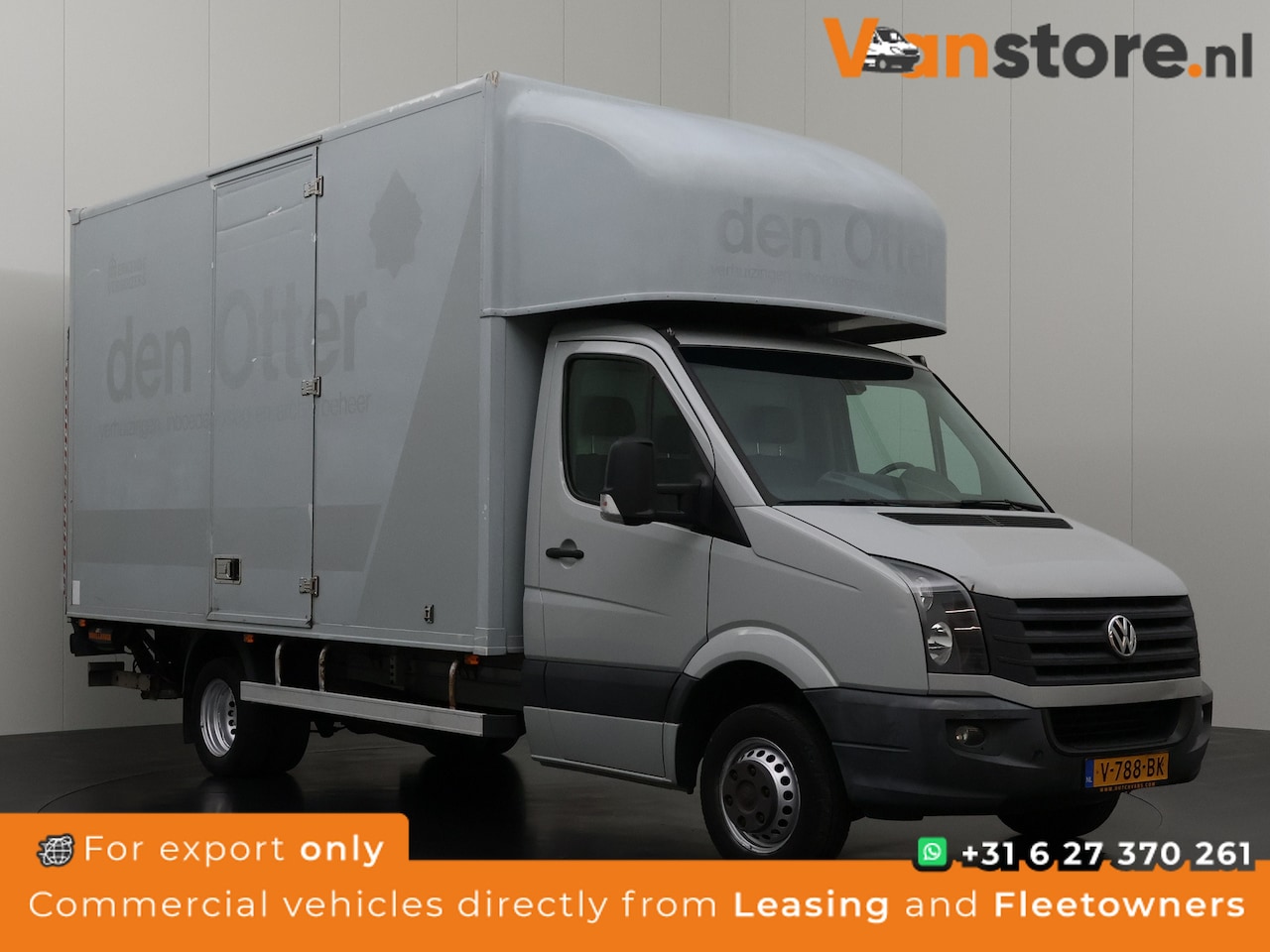 Volkswagen Crafter - 2.0TDI 160PK Bakwagen | Laadklep | Zijdeur | Dakspoiler | 3-Zits | Airco - AutoWereld.nl