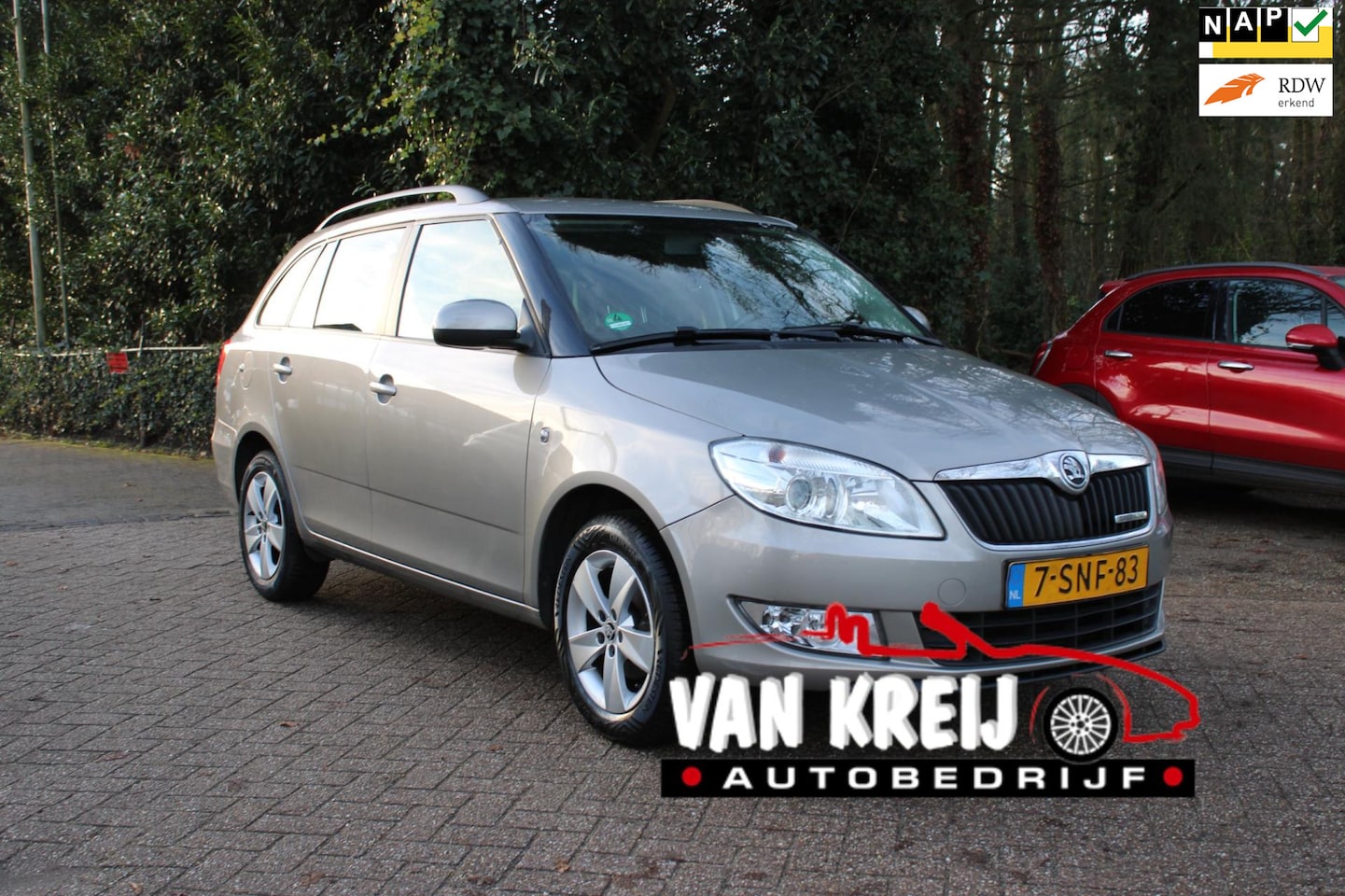 Skoda Fabia Combi - 1.2 TDI Greenline 1.2 TDI Greenline, Airco, Trekhaak, Nap, Cv, Lm. - AutoWereld.nl