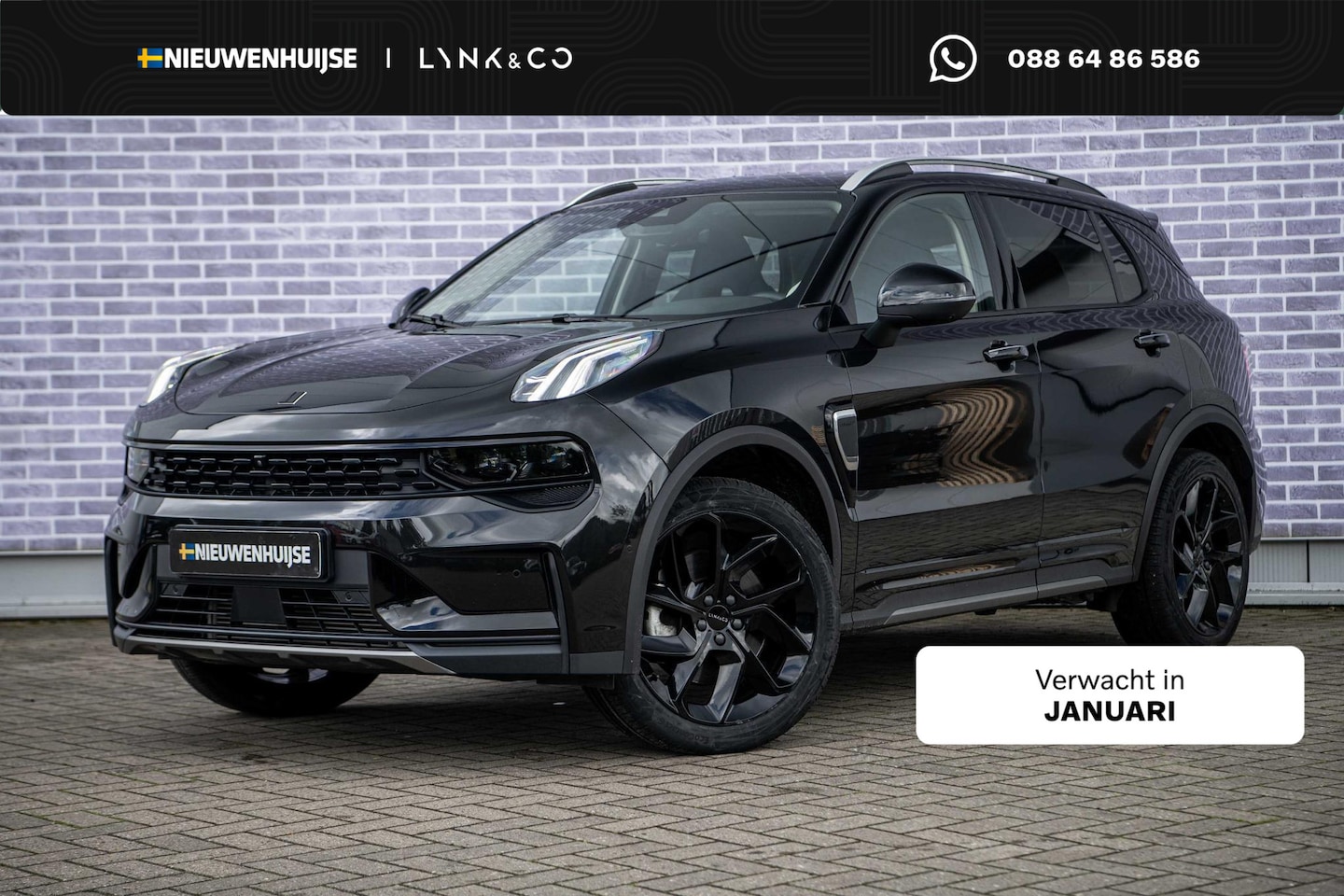 Lynk & Co 01 - 1.5 | Black Pack | 360° Camera| Panoramadak | Adaptieve cruise control | LED koplampen  | - AutoWereld.nl