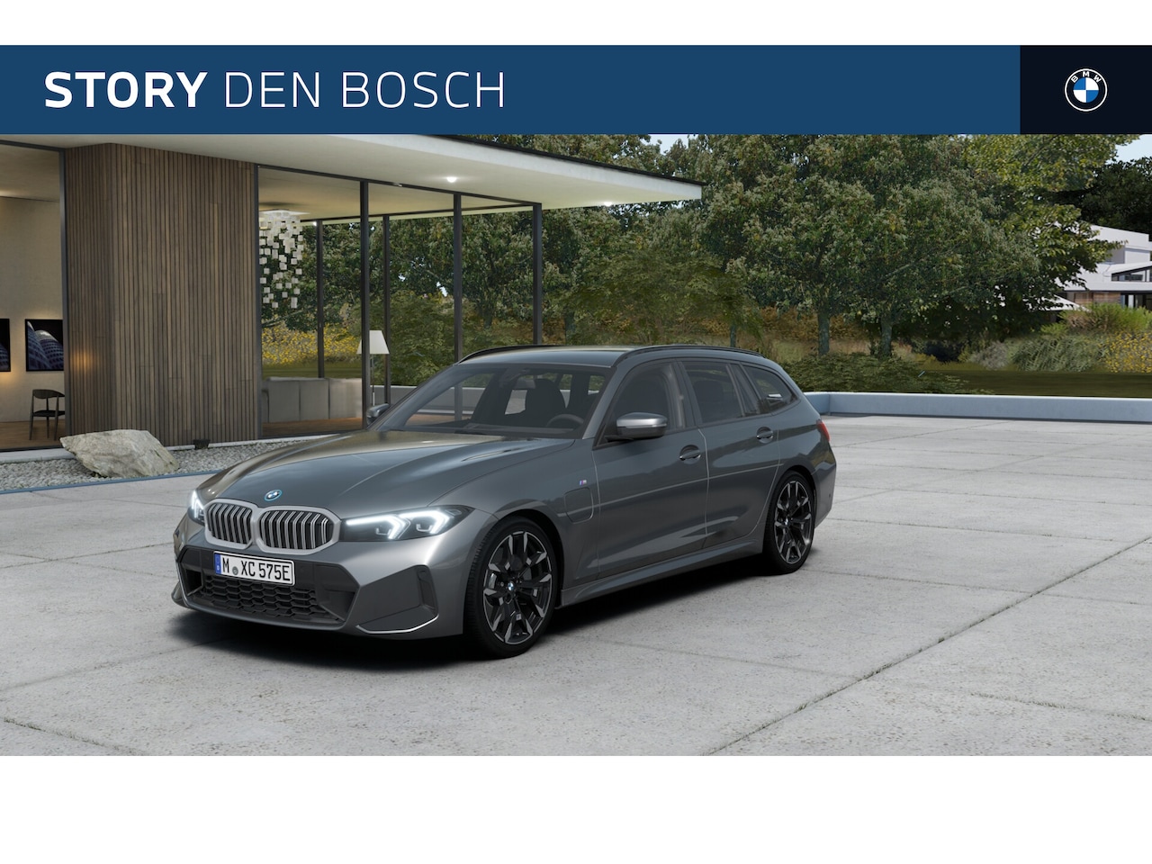 BMW 3-serie Touring - 330e M Sport Automaat / Trekhaak / Sportstoelen / Achteruitrijcamera / Stoelverwarming / P - AutoWereld.nl