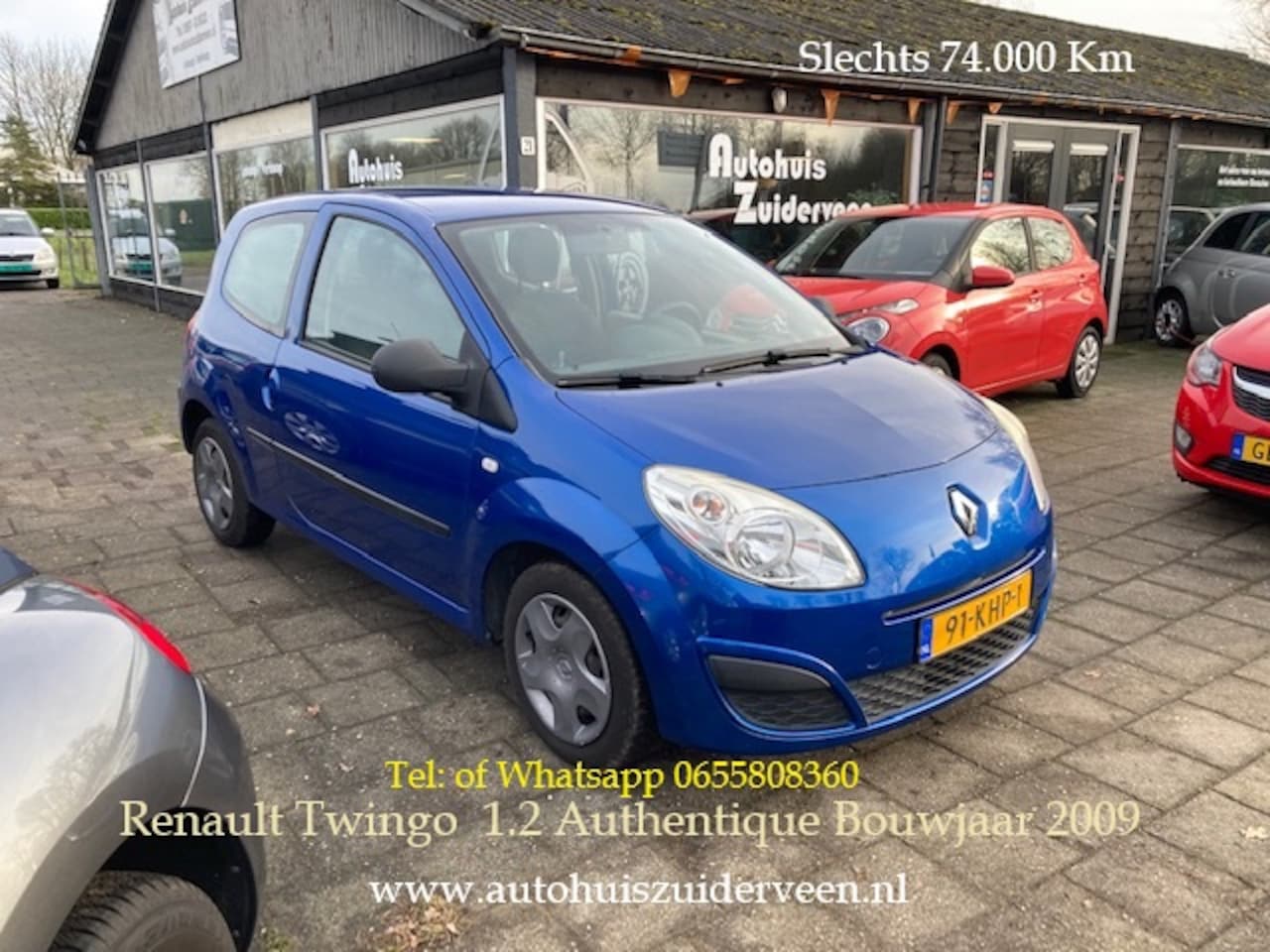 Renault Twingo - 1.2 8V (TWINGO II) Authentique - AutoWereld.nl