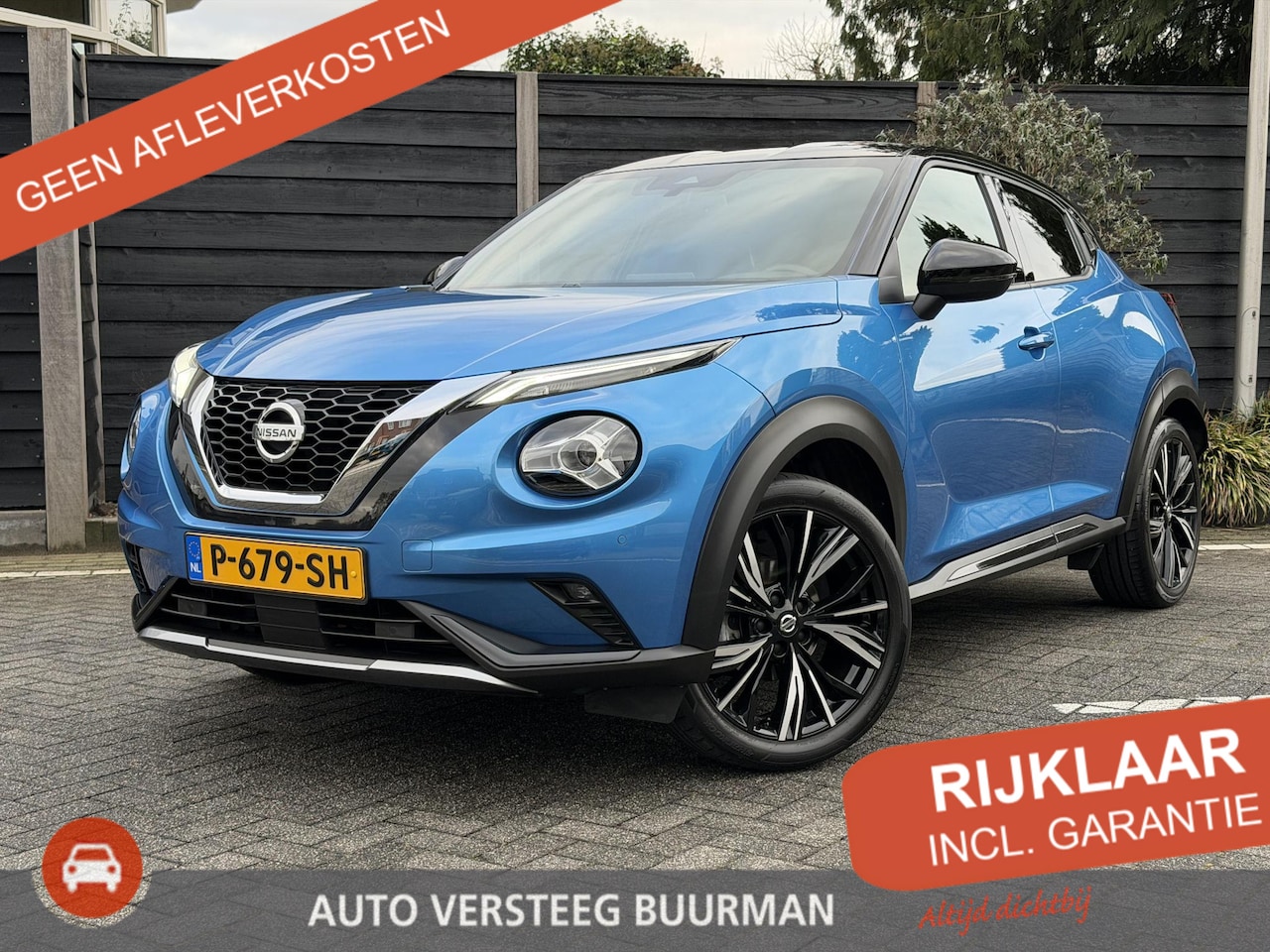 Nissan Juke - N-Design 1.0 DIG-T 115PK DCT Automaat Navigatie, Achteruitrijcamera, Keyless, Bose, Leder, - AutoWereld.nl