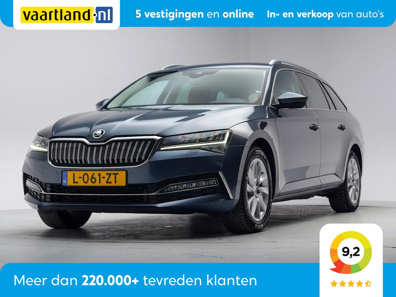 Skoda Superb Combi - 1.4 TSI PHEV Business Edition Plus Aut. [ LED Navi Stoelverwarming ] - AutoWereld.nl