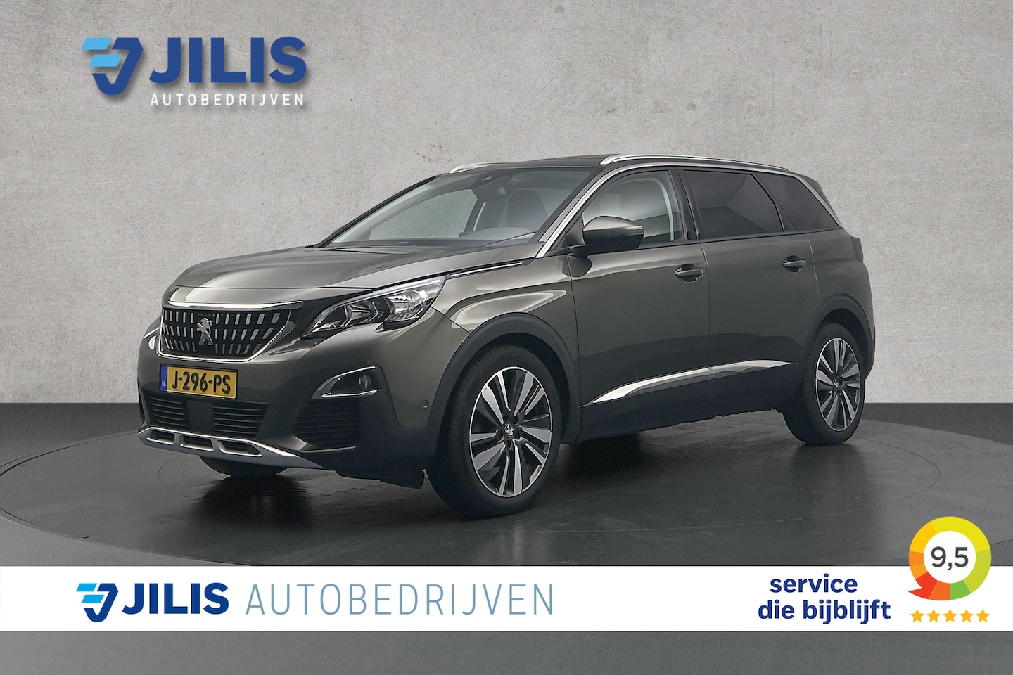 Peugeot 5008 - 1.2 PureTech Blue Lease Premium | Panoramadak | Trekhaak | Half lederen bekleding - AutoWereld.nl
