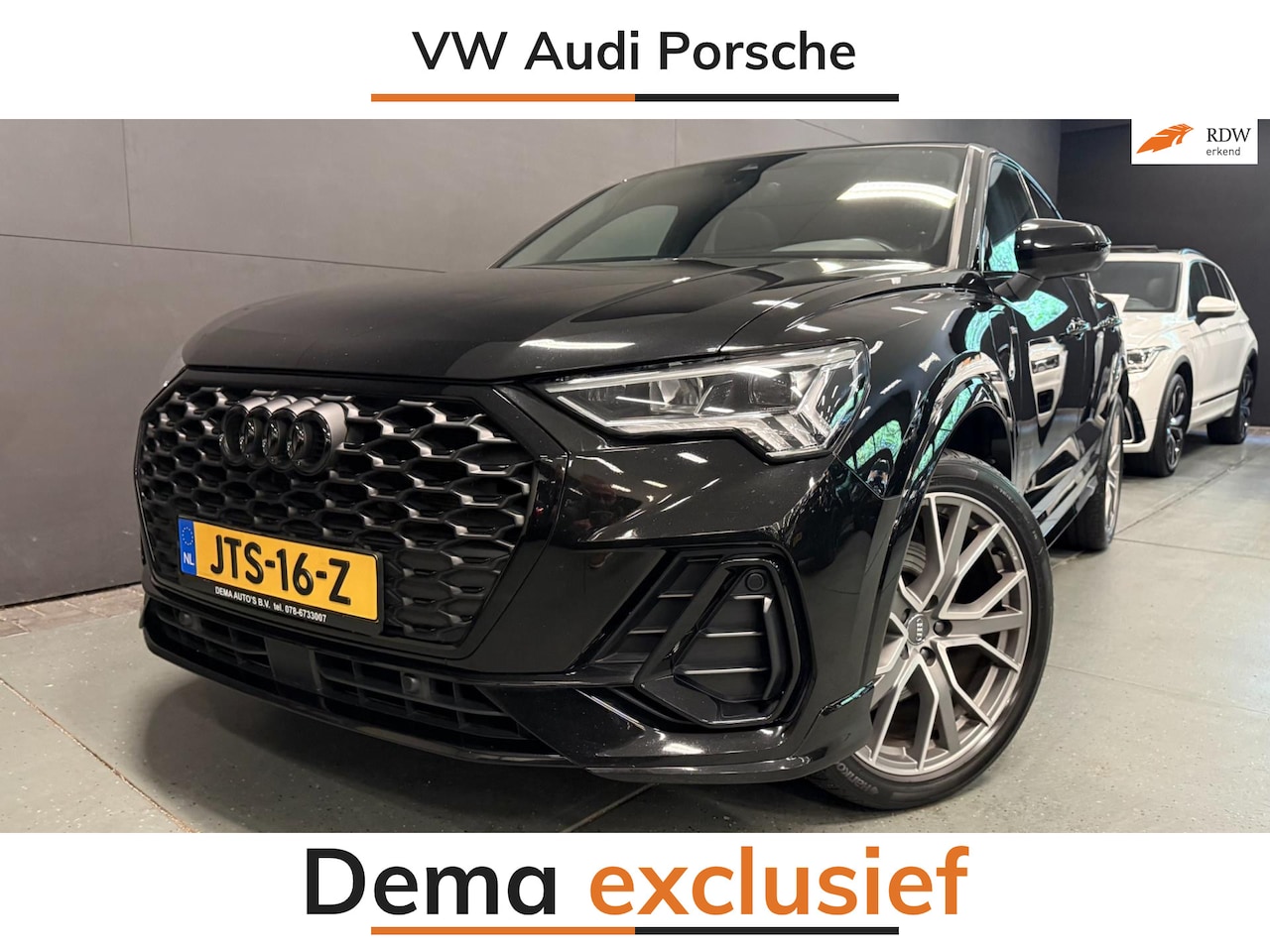 Audi Q3 Sportback - 45 TFSI e 3xS-LINE 20'' BLACKLINE PANO/DAB/CARPLAY/CAM/V-COCKPIT/// - AutoWereld.nl