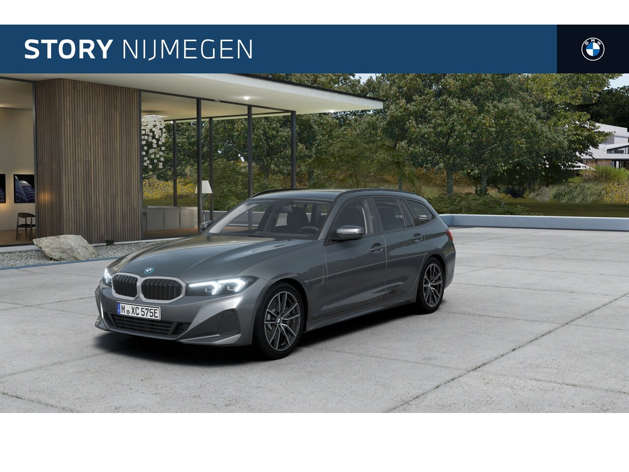 BMW 3-serie Touring - 330e M Sport Automaat / Trekhaak / Achteruitrijcamera / Parking Assistant / Live Cockpit P - AutoWereld.nl