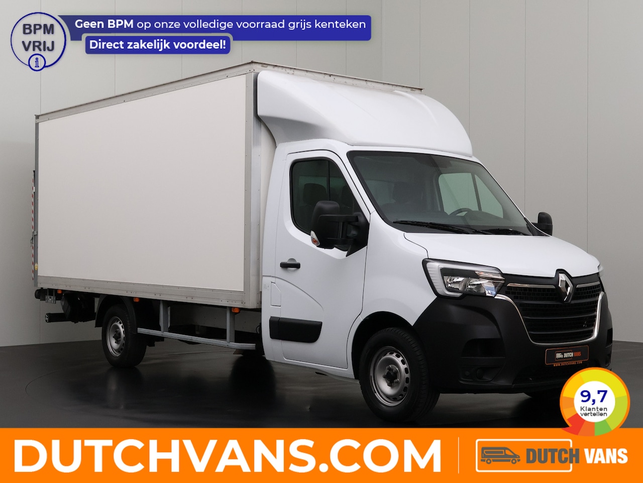 Renault Master - 2.3DCI 145PK Bakwagen | Laadklep | Euro 6 | Laadlengte 4,54 Meter - AutoWereld.nl