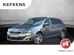 Peugeot 308 SW - 1.2 130pk Allure Automaat | Navigatie | Leer | Stoelverwarming | Trekhaak | Parkeersensore