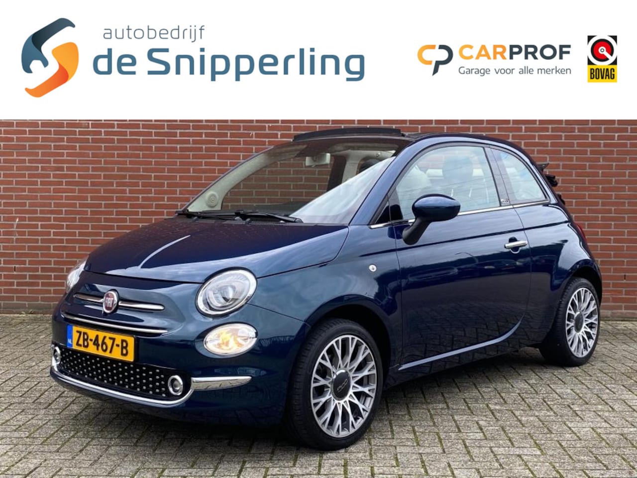Fiat 500 C - 0.9 TWINAIR T LOUNGE NAVI PDC CRUISE 16-LMV - AutoWereld.nl