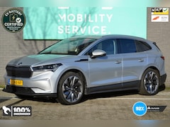 Skoda Enyaq iV - 80 First Edition SOH92% Leder Trekhaak Stoelverw 3Zones
