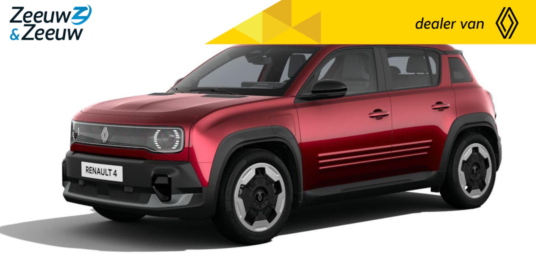 Renault 4 - (ANWB Private Lease Actie v.a. € 429,-) Evolution Comfort Range | Wij maken graag een Priv - AutoWereld.nl