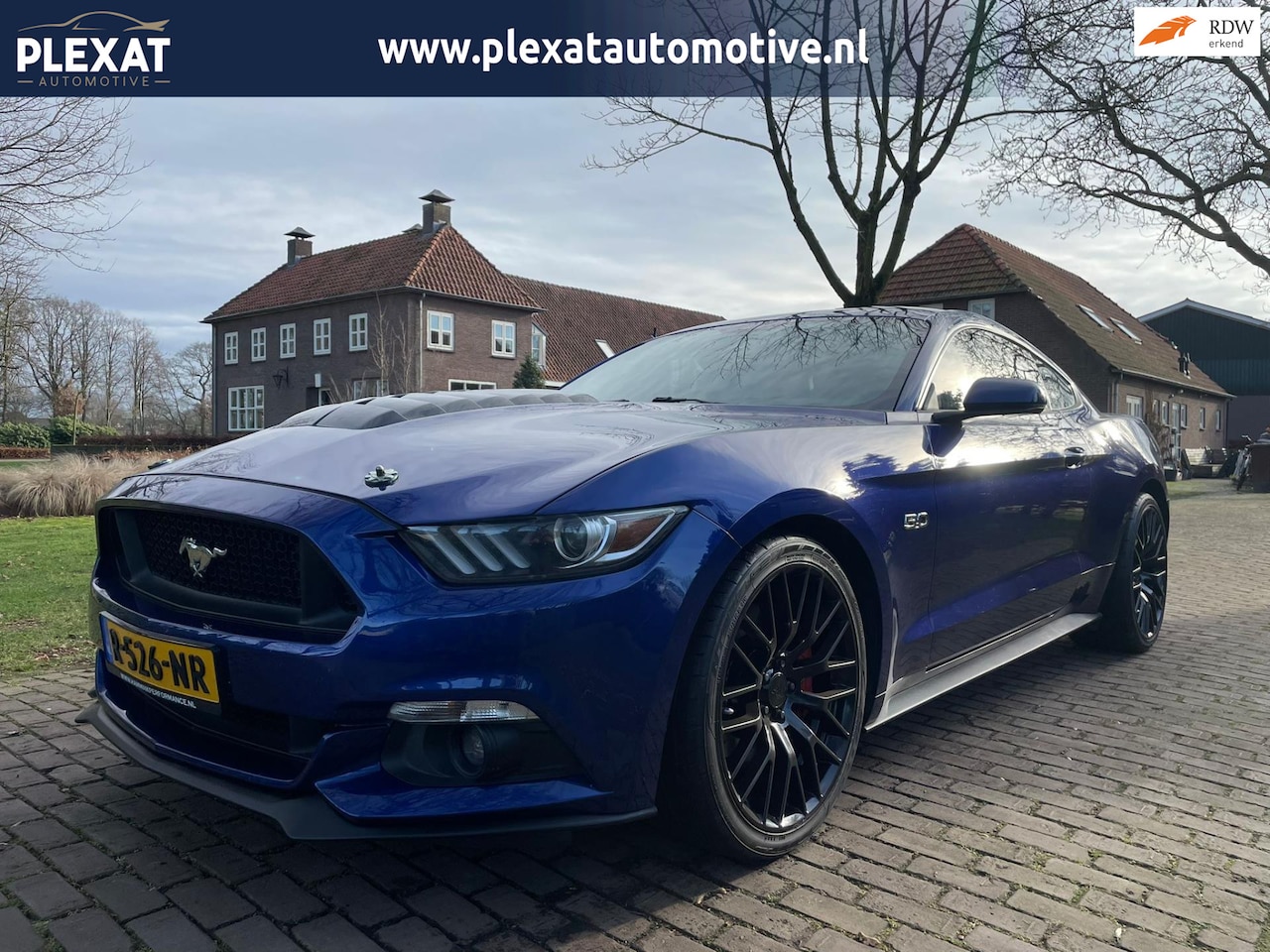 Ford Mustang - USA 5.0 V8 HANDGESCHAKELD | NW Model | Uniek | Schoon Carfax | Xenon | Performance hood | - AutoWereld.nl