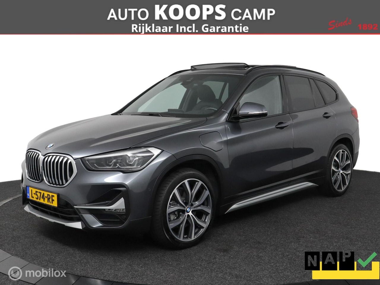 BMW X1 - xDrive25e eDrive Edition plug in hybride | M-Sport | Pano-dak | Zwart-leder | 19LMV | Elek - AutoWereld.nl
