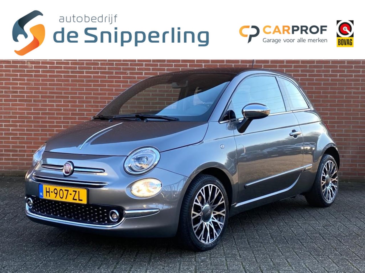Fiat 500 - 1.2 STAR NAV CRUISE PANO CARPLAY LMV DAB PDC - AutoWereld.nl