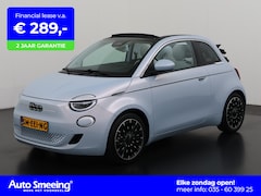 Fiat 500 C - 500e La Prima 24kWh | Leder | SOH 100% | Stoelverwarming | Camera | Zondag Open