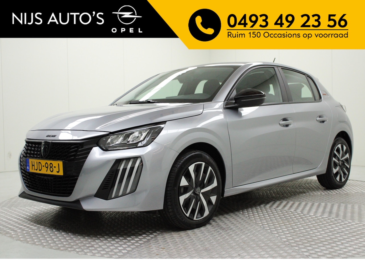 Peugeot 208 - 1.2 PureTech 100 Style | airco | pdc achter | carplay (draadloos ) | cruise control | blue - AutoWereld.nl