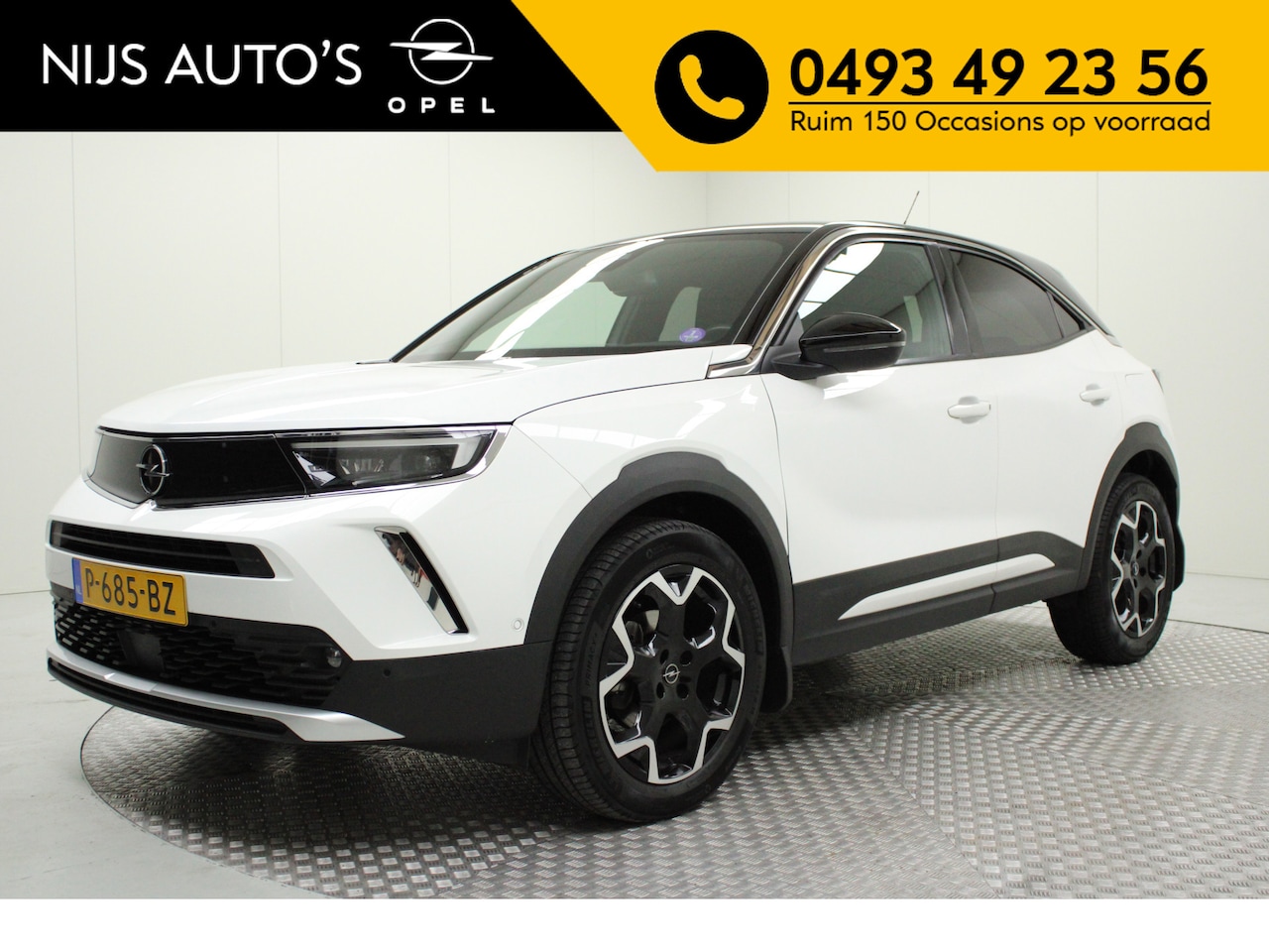 Opel Mokka - 1.2 Ultimate | dealer onderhouden | climate control | navi | pdc v/a+camera | carplay | ke - AutoWereld.nl