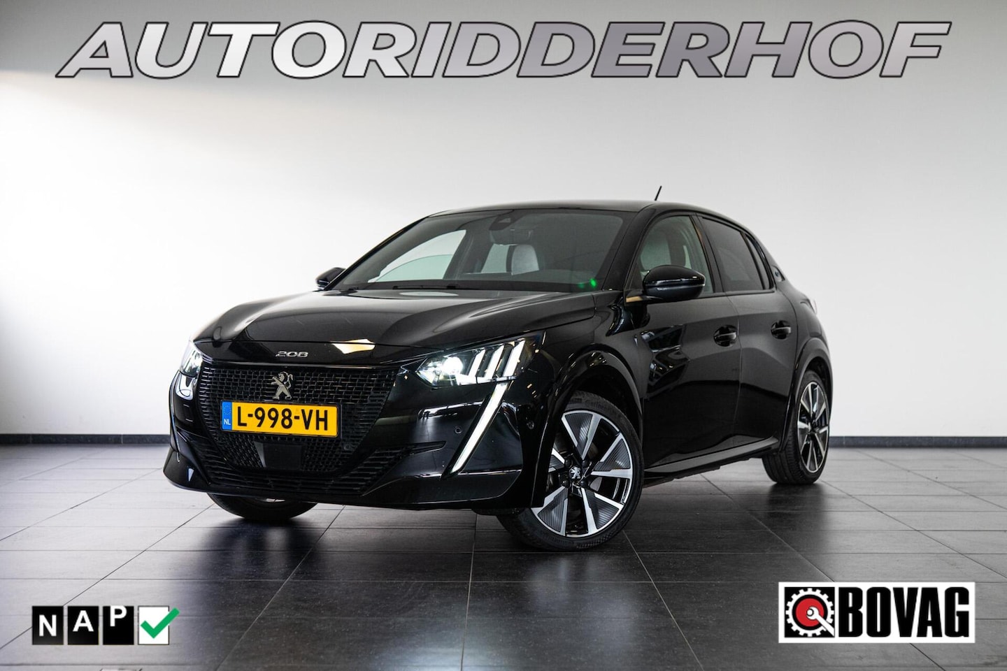 Peugeot e-208 - EV GT Pack 50 kWh 136PK 3 fase - AutoWereld.nl
