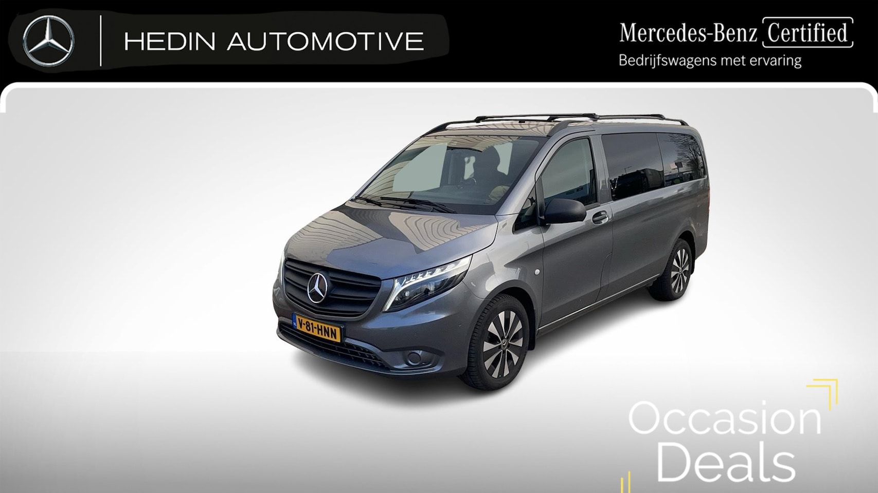 Mercedes-Benz Vito - 116 L2 Automaat Pro Dubbel Cabine | LED | Distronic+ | Stoelverwarming | Parktronic met ca - AutoWereld.nl