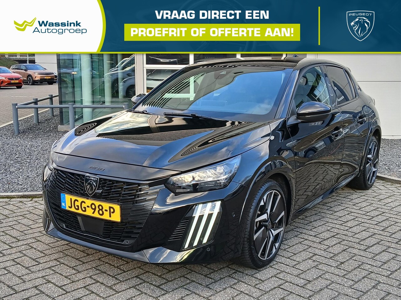 Peugeot 208 - 1.2 Hybrid 136 e-DCS6 GT I Adaptive Cruise I Carplay I Navigatie I Camera I Parkeersensore - AutoWereld.nl