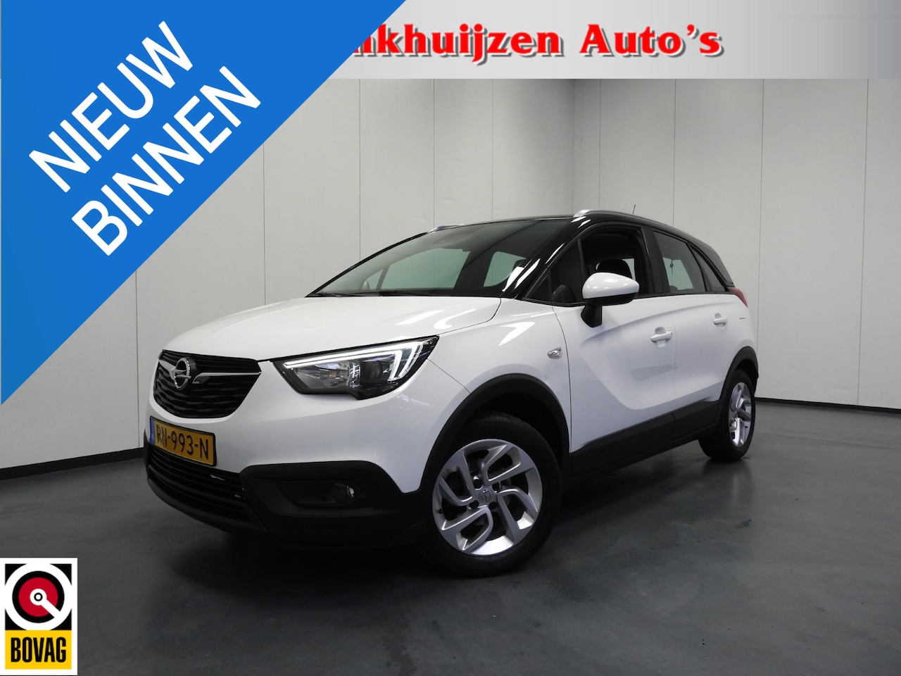 Opel Crossland X - 1.2i Online Edition+ NAVI-APP/TREKHAAK/AIRCO/CRUISE/16"LMV! - AutoWereld.nl