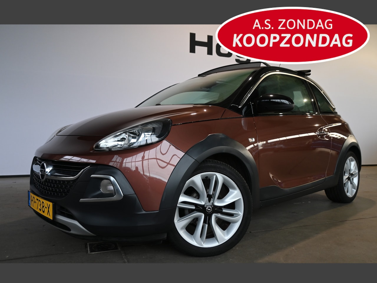 Opel ADAM - 1.0 Turbo Rocks Online Edition Clima Panoramadak Dealer Onderhouden! Inruil Mogelijk! - AutoWereld.nl