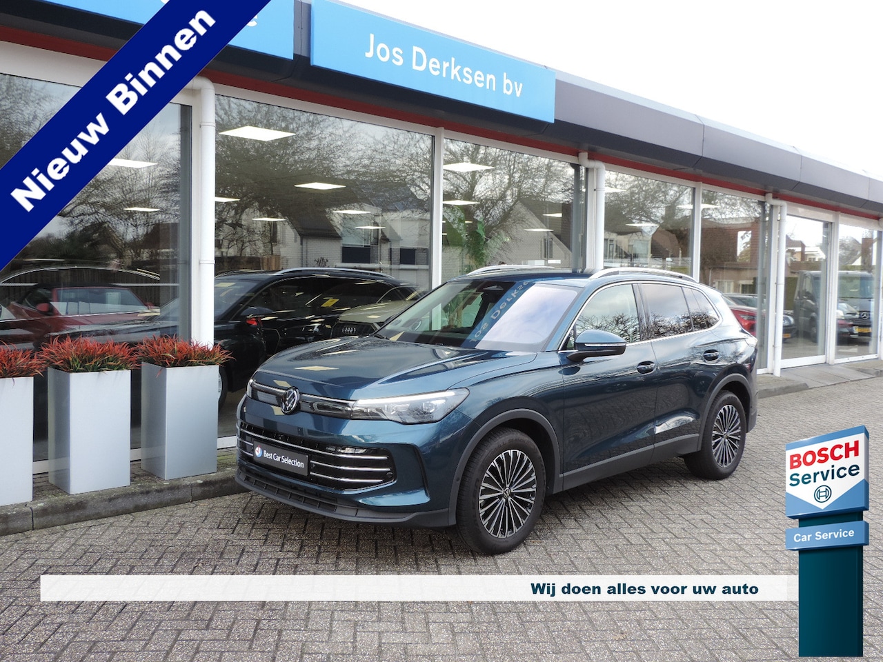 Volkswagen Tiguan - 1.5 eTSI 150pk DSG Elegance - HUD | Elektr. klep | IQ.Drive | Standverw. | 360° camera | M - AutoWereld.nl