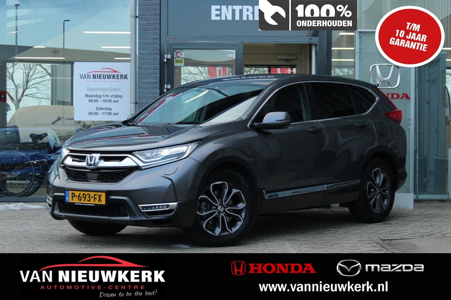 Honda CR-V - 2.0 HYBRID 184pk 2WD Automaat Elegance | Carplay | Stoelverwarming | Dealer Onderhouden | - AutoWereld.nl
