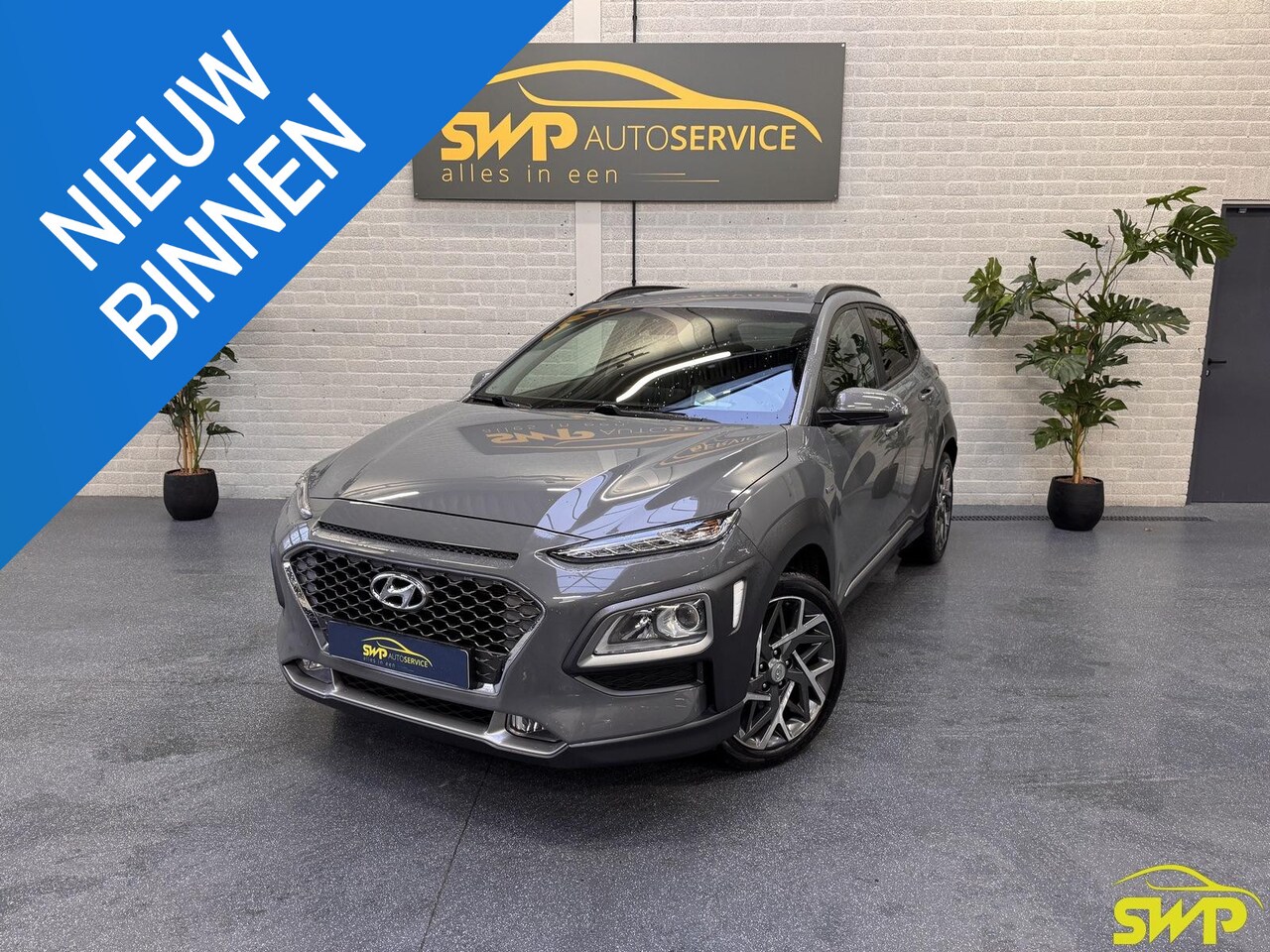 Hyundai Kona - 1.6 GDI HEV Fashion | HUD | Full-Map Navi | Dodehoek | 18 inch - AutoWereld.nl
