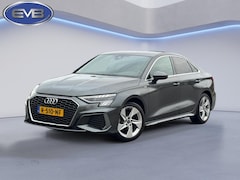 Audi A3 Limousine - 30 TFSI S edition, 2 X S- LINE, matrix led, daytona grijs, 1 e eigenaar, 1/2 leder, 's, NL
