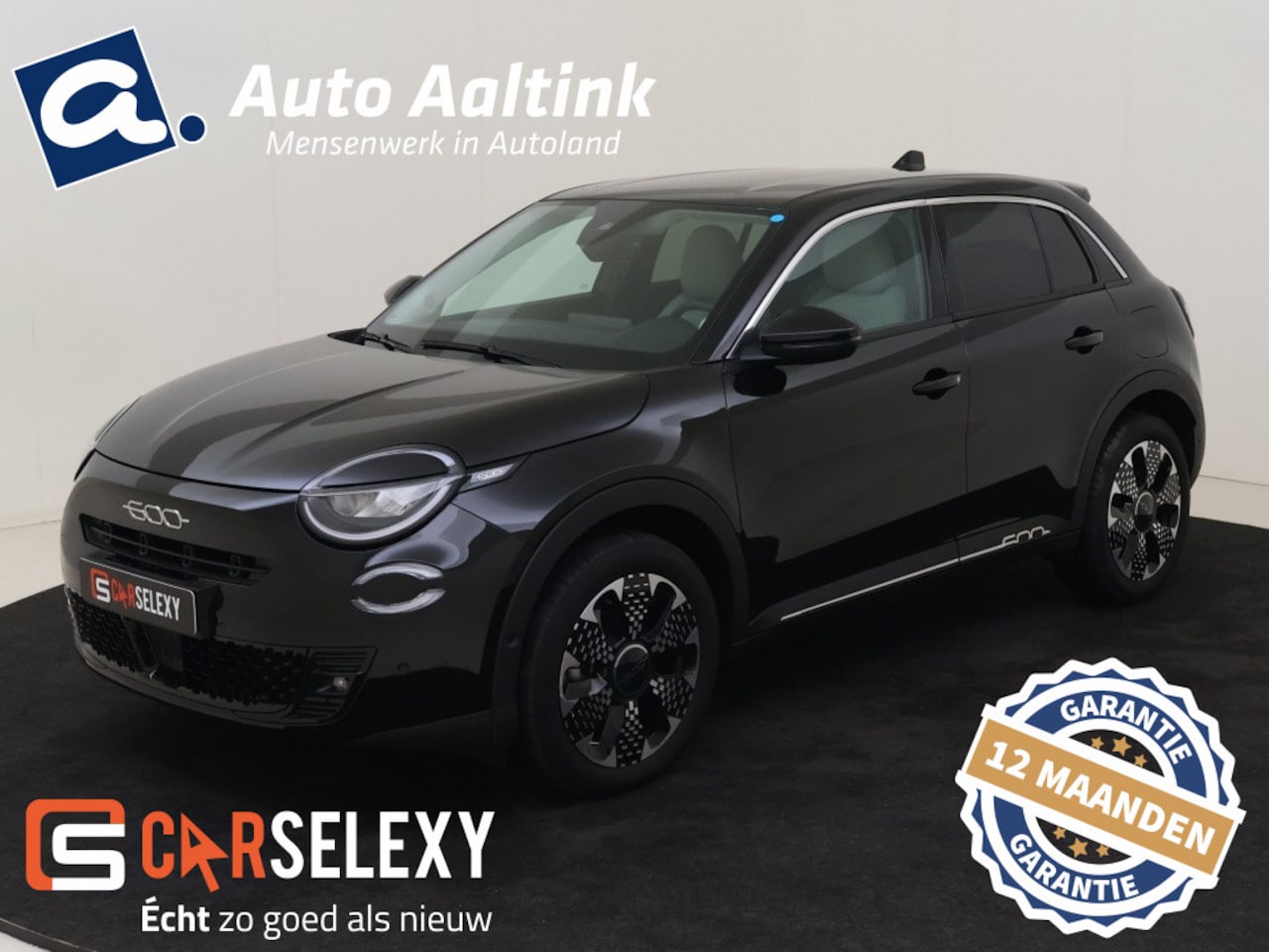 Fiat 600 - 1.2 Hybrid La Prima MEEST LUXE | LEDER | EL. KLEP | COMPLEET!! - AutoWereld.nl