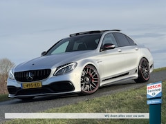 Mercedes-Benz C-klasse - C63 S AMG 600PK Edition1 / Pano / Downpipes / Head-up / Schaal stoelen / Burmester / 360º