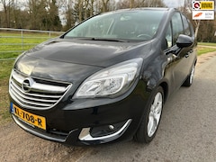 Opel Meriva - 1.4 Turbo Cosmo AUTOMAAT dealer ond. en navi trekhaak stoelverw