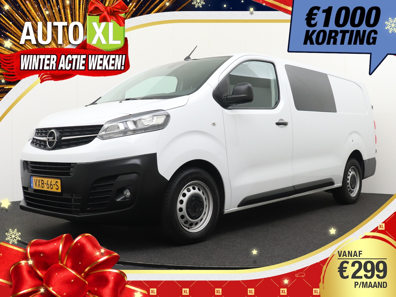 Opel Vivaro - 2.0 145 PK L3 DC 6-Pers Trekhaak Betimmering Carplay Navi - AutoWereld.nl
