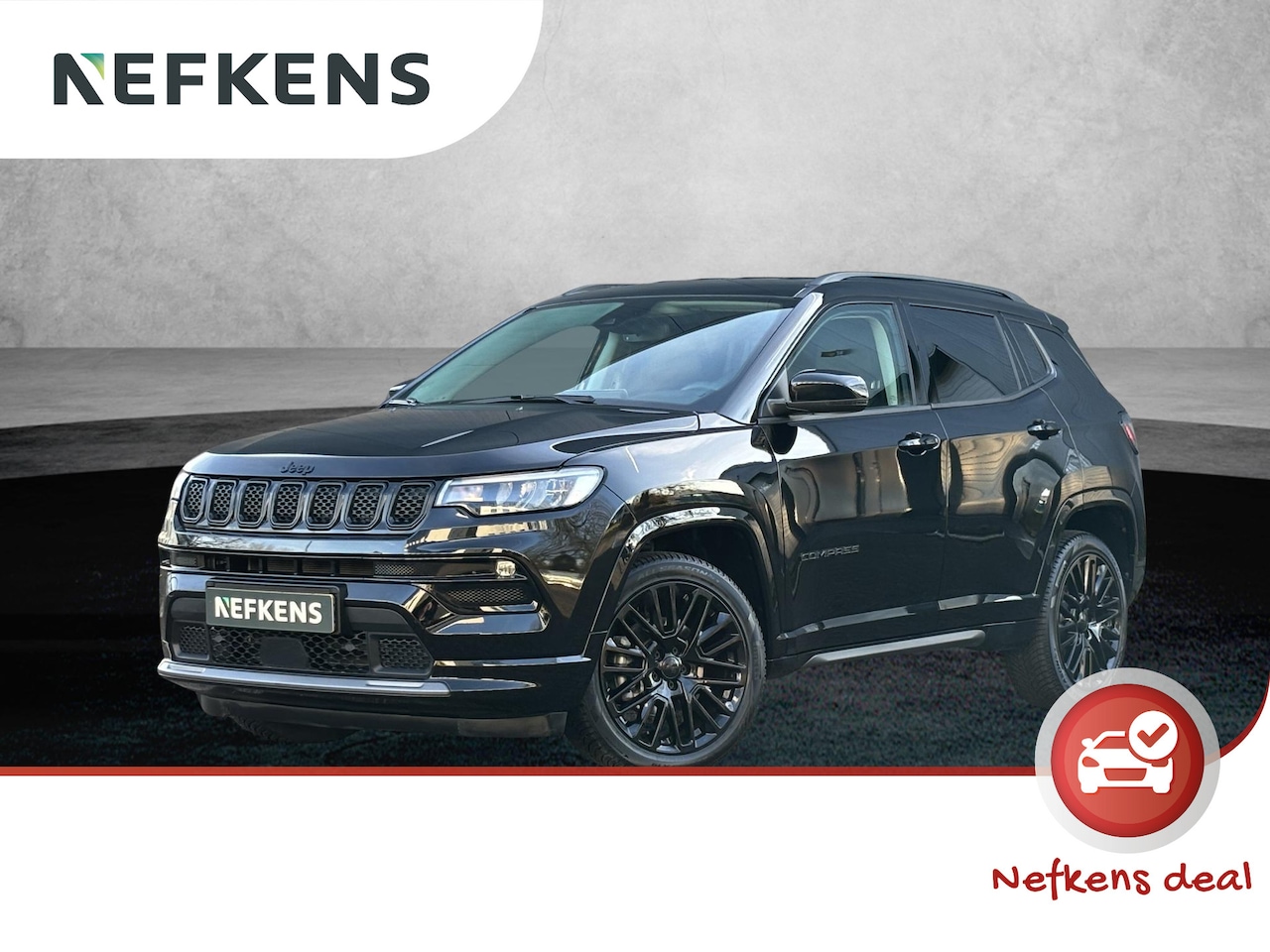 Jeep Compass - 1.5T e-Hybrid 130pk Summit Automaat | Achteruitrijcamera | Apple CarPlay & Android Auto | - AutoWereld.nl