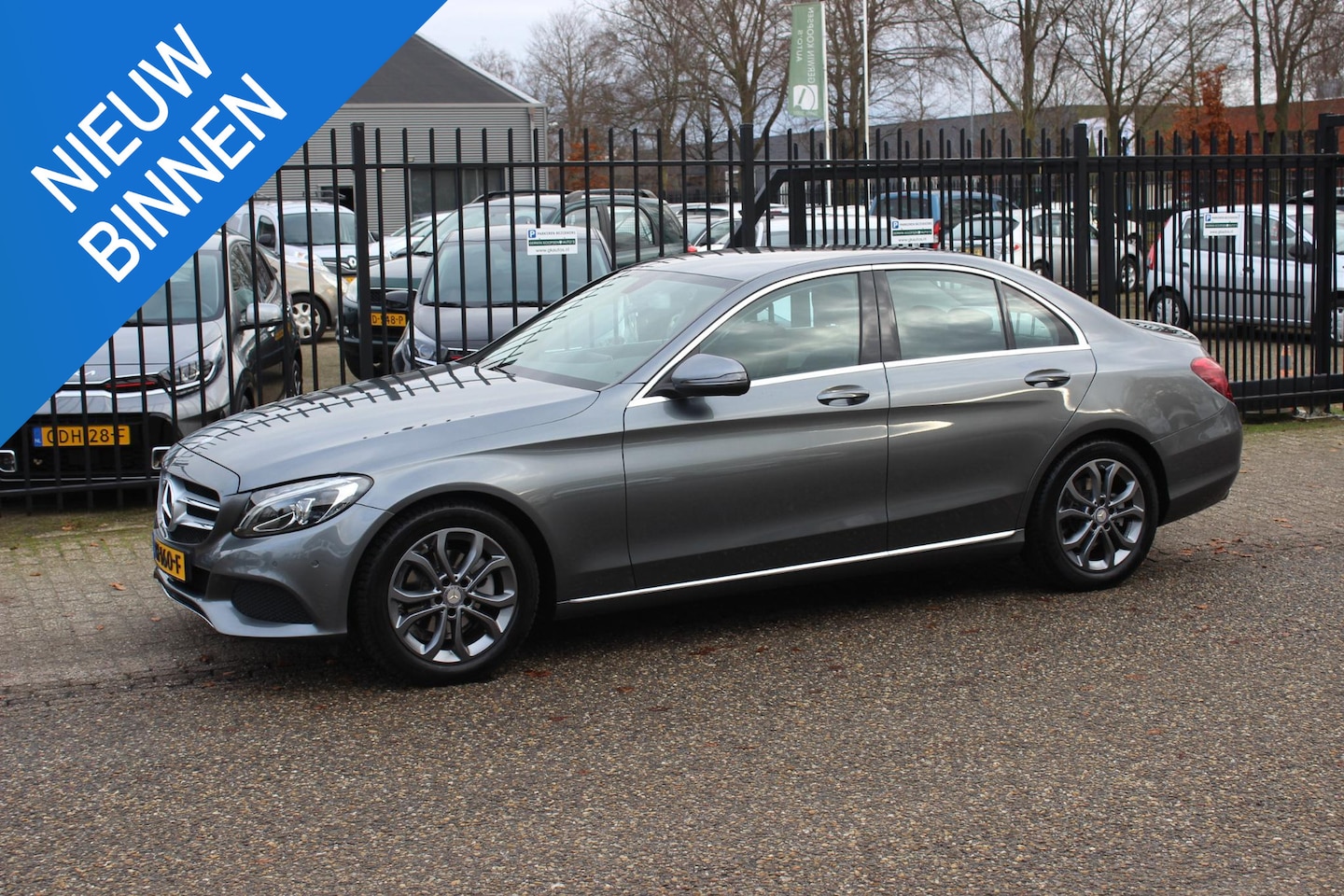 Mercedes-Benz C-klasse - 180 Business Solution Automaat! - AutoWereld.nl