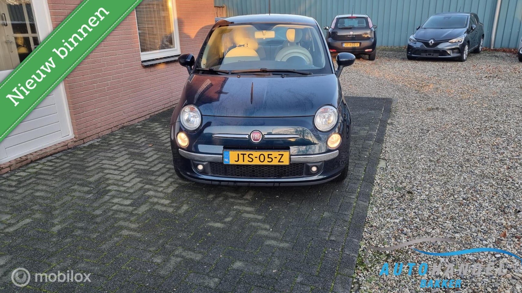 Fiat 500 - 1.2 Lounge airco ,sportvelgen , - AutoWereld.nl