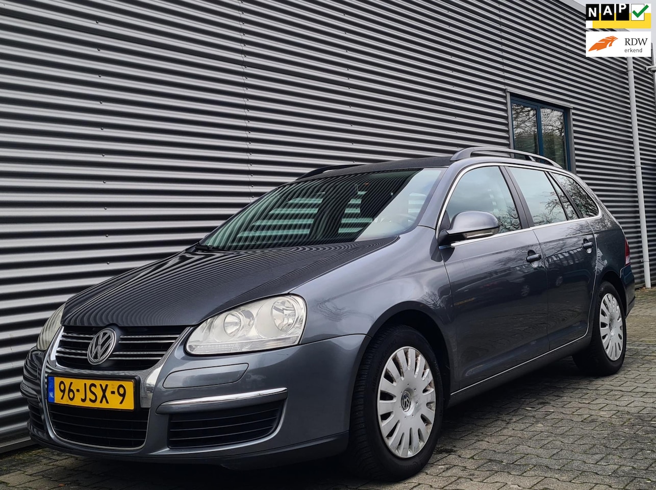 Volkswagen Golf Variant - 1.4 TSI Comfortline AUT 08-2009 Platinum Grey Metallic - AutoWereld.nl